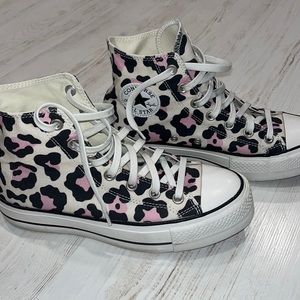 COPY - Pink Leopard Platform Chuck Taylor All Star Converse